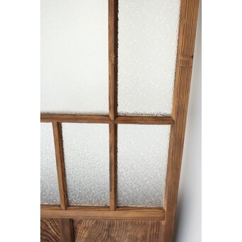 多種ガラス 細分割 緑黄色ガラス建具 4枚1組　GD0106Y 