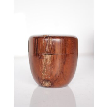 茶籠一式 黒茶碗/三浦竹泉/渓哉　U294 