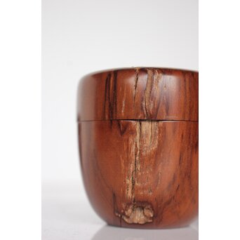 茶籠一式 黒茶碗/三浦竹泉/渓哉　U294 