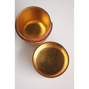 茶籠一式 黒茶碗/三浦竹泉/渓哉　U294 