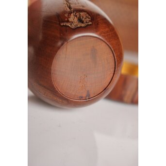 茶籠一式 黒茶碗/三浦竹泉/渓哉　U294 