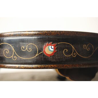 安藤七宝 安藤重兵衛作か 安藤氏謹製共箱 宝尽盆　Y038 