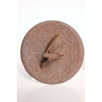 根来實三/ 実三 翡翠に魚 鉄蓋 鉄瓶/銚子　M321 