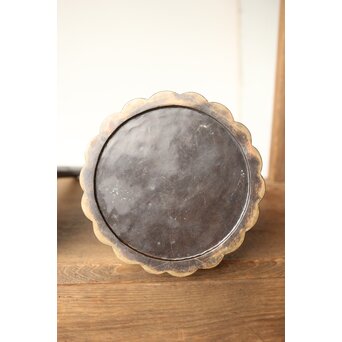 菊燭台一対　M323 