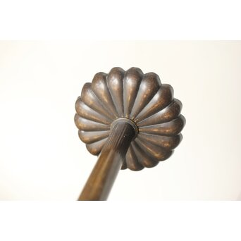 菊燭台一対　M323 