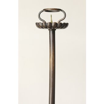 菊燭台一対　M323 