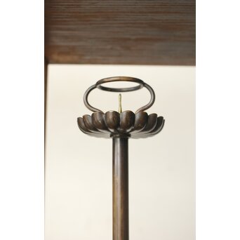 菊燭台一対　M323 