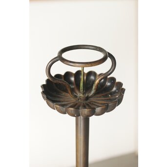 菊燭台一対　M323 