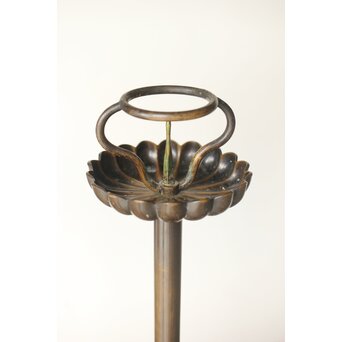 菊燭台一対　M323 