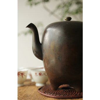 斑柴銅水注　M324 