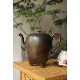 斑柴銅水注　M324 