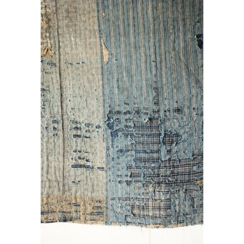 ボロ BORO 藍染刺子古布　U295 