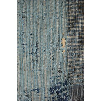 ボロ BORO 藍染刺子古布　U295 