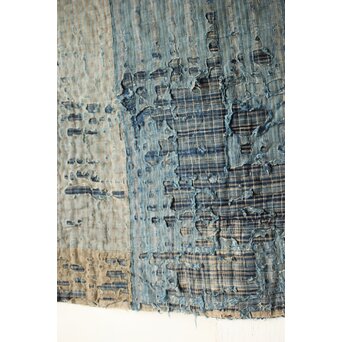 ボロ BORO 藍染刺子古布　U295 