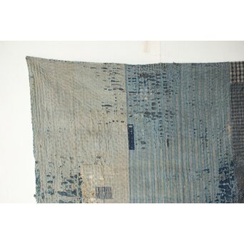 ボロ BORO 藍染刺子古布　U295 