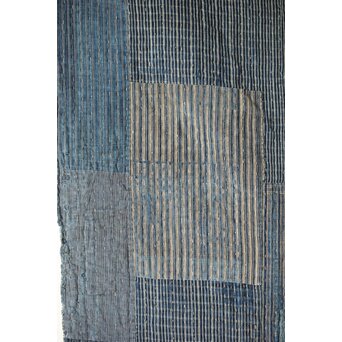 ボロ BORO 藍染刺子古布　U295 