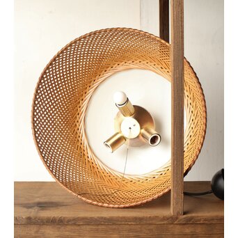 ヤマギワ 近藤昭作「竹のあかり」半月型 3灯ペンダントライト　A038 