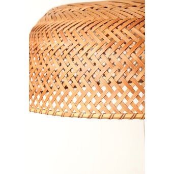 ヤマギワ 近藤昭作「竹のあかり」半月型 3灯ペンダントライト　A038 