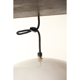 ヤマギワ 近藤昭作「竹のあかり」半月型 3灯ペンダントライト　A038 