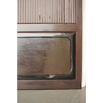 ハイサイズ 松皮菱組子窓付 格子蔵戸　W071Y 