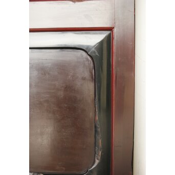 ハイサイズ 松皮菱組子窓付 格子蔵戸　W071Y 