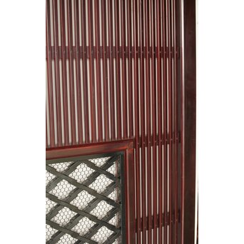 ハイサイズ 松皮菱組子窓付 格子蔵戸　W071Y 