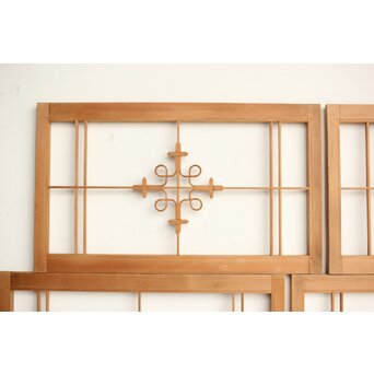 曲木組子天袋小引戸 4枚1組　R0206 