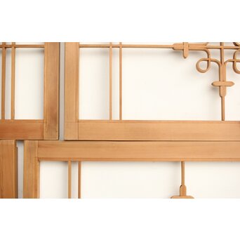 曲木組子天袋小引戸 4枚1組　R0206 