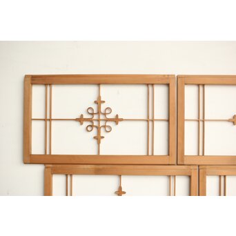 曲木組子天袋小引戸 4枚1組　R0206 