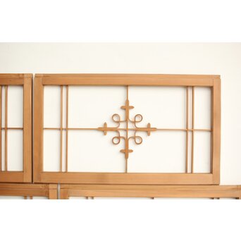 曲木組子天袋小引戸 4枚1組　R0206 