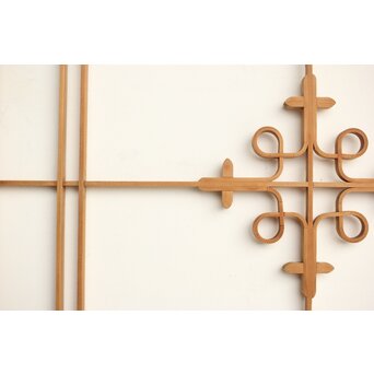 曲木組子天袋小引戸 4枚1組　R0206 