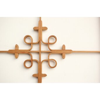 曲木組子天袋小引戸 4枚1組　R0206 