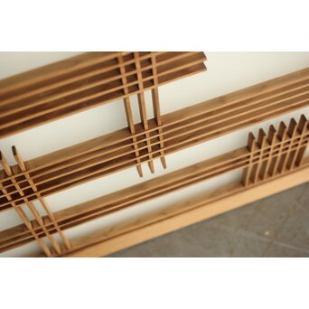 格子組子 天袋小引戸 2枚1組　R0207 