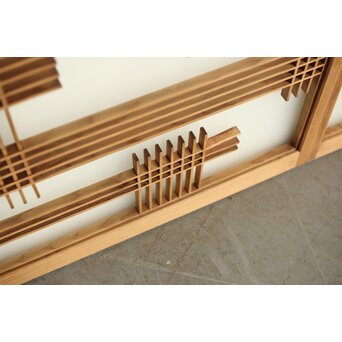 格子組子 天袋小引戸 2枚1組　R0207 