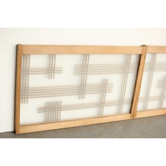 格子組子 天袋小引戸 2枚1組　R0207 