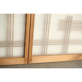 格子組子 天袋小引戸 2枚1組　R0207 