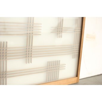 格子組子 天袋小引戸 2枚1組　R0207 