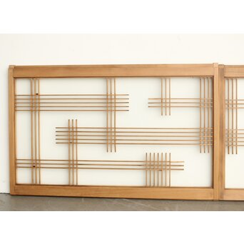 格子組子 天袋小引戸 2枚1組　R0207 