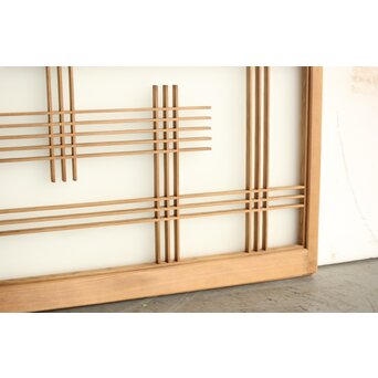 格子組子 天袋小引戸 2枚1組　R0207 