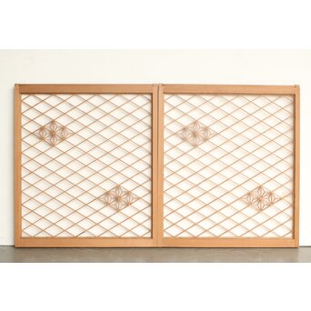 組子の中型引戸 2枚1組　R0208