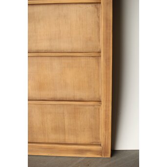 乱菊プレスガラスの横桟板戸 2枚1組　GD0107 