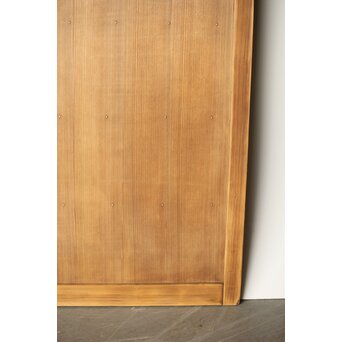 乱菊プレスガラスの横桟板戸 2枚1組　GD0107 