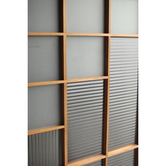 幾何学模様デザインガラス戸　GD0110 