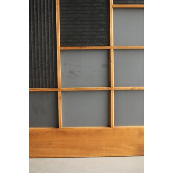 幾何学模様デザインガラス戸 2枚1組　GD0111Y 