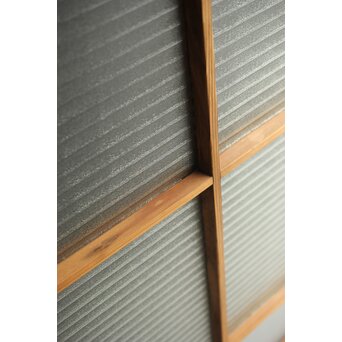 幾何学模様デザインガラス戸 2枚1組　GD0111Y 