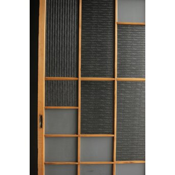 幾何学模様デザインガラス戸 2枚1組　GD0111Y 