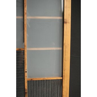 幾何学模様デザインガラス戸 2枚1組　GD0111Y 