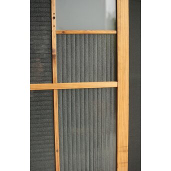 幾何学模様デザインガラス戸 2枚1組　GD0111Y 