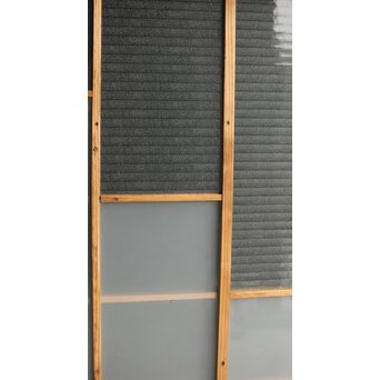 幾何学模様デザインガラス戸 2枚1組　GD0111Y 