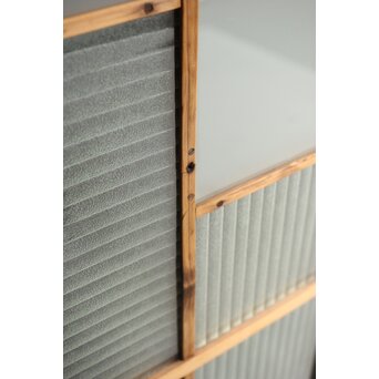 幾何学模様デザインガラス戸 2枚1組　GD0111Y 